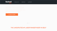 Desktop Screenshot of bushnellgolf.com